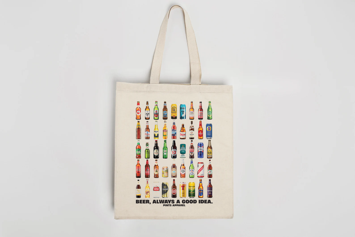 A-Z of Pints - Tote Bag