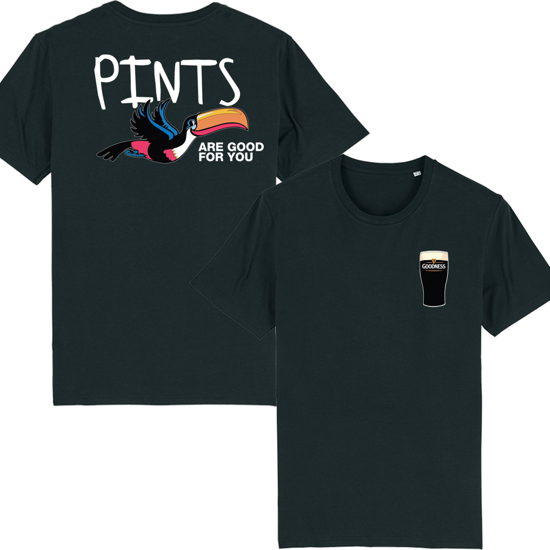 Pints are Good for You Toucan Tee