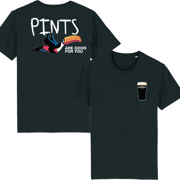 Pints are Good for You Toucan Tee