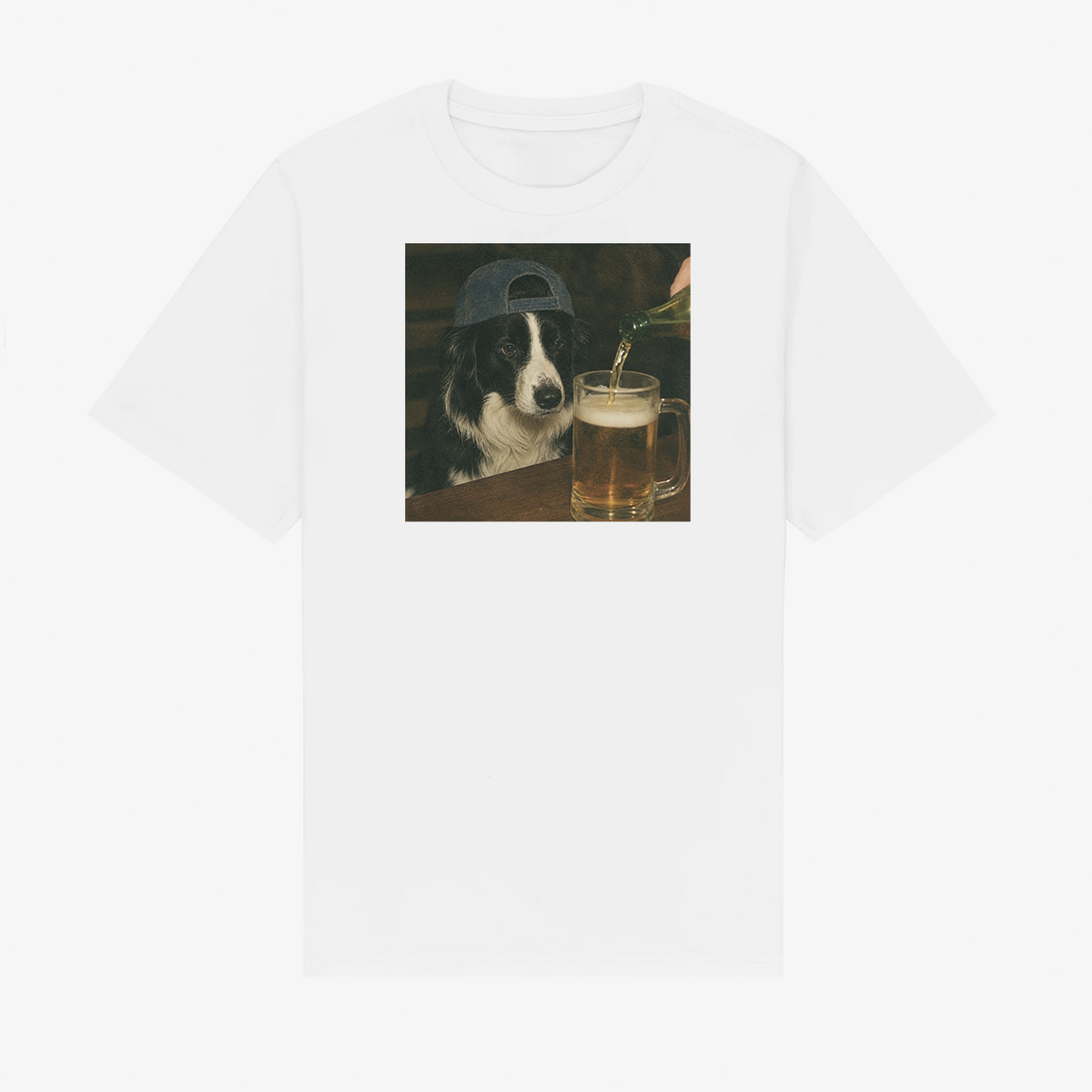 Custom Dog Beer Tee