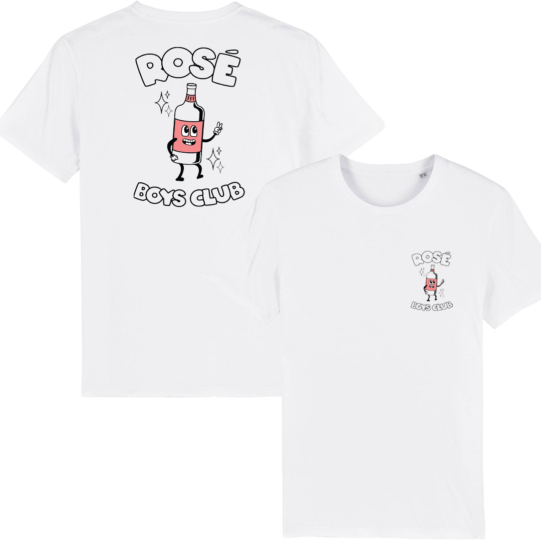 Rosé Boys Club | White Tee