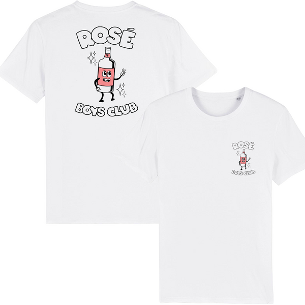 Rosé Boys Club | White Tee