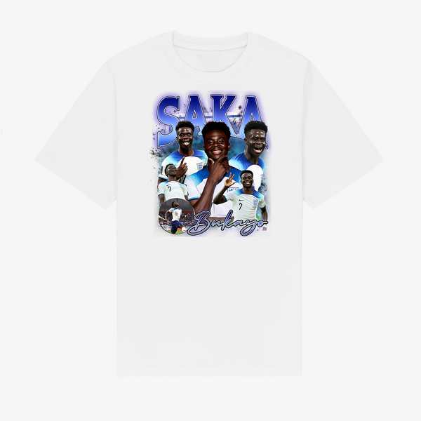 Custom England Football Bootleg T-Shirt