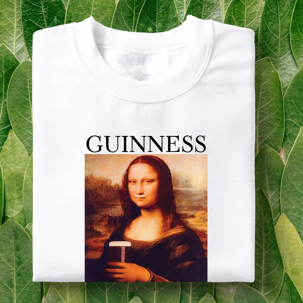 Guinness, A Masterpiece - Mona Lisa Tee