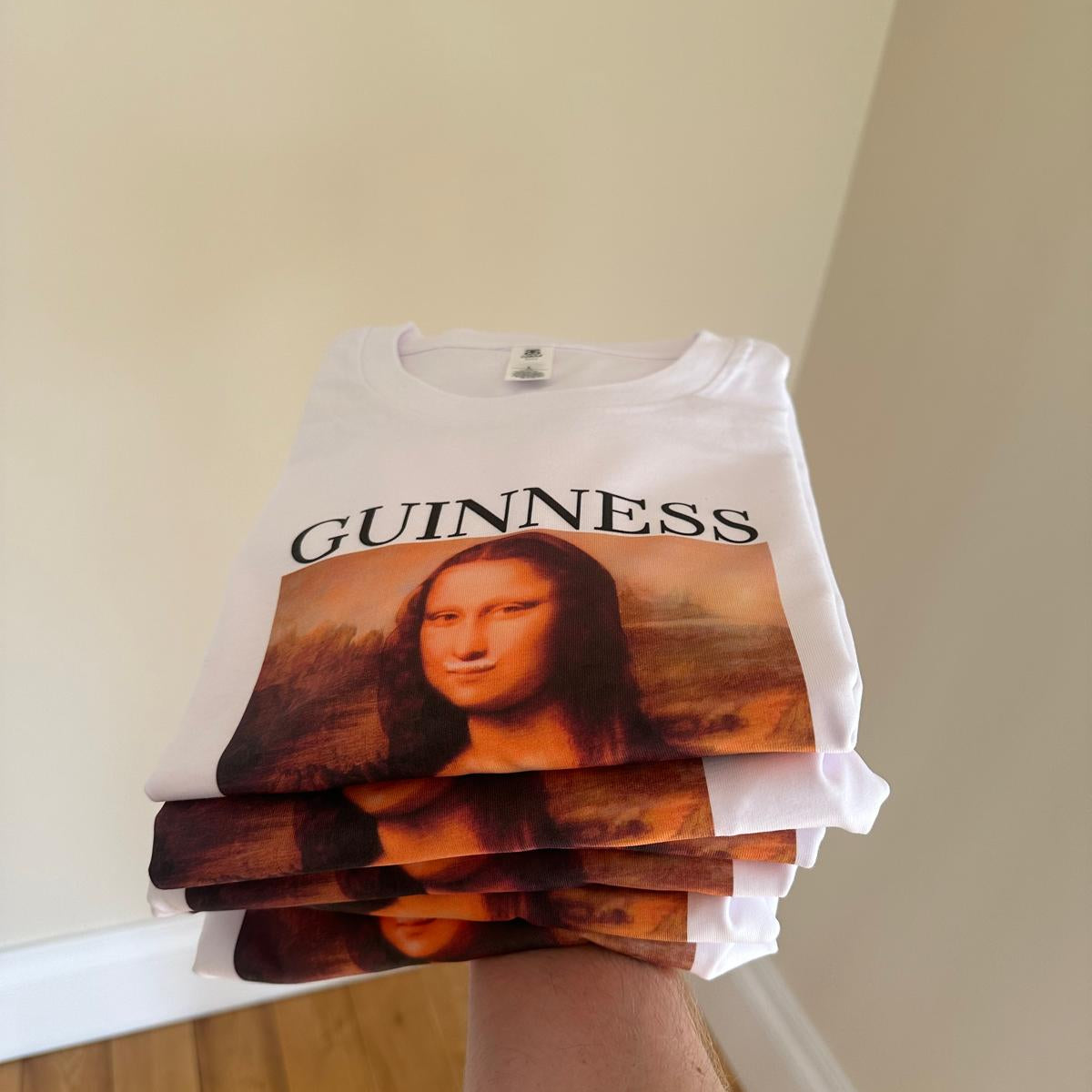 Guinness, A Masterpiece - Mona Lisa Tee