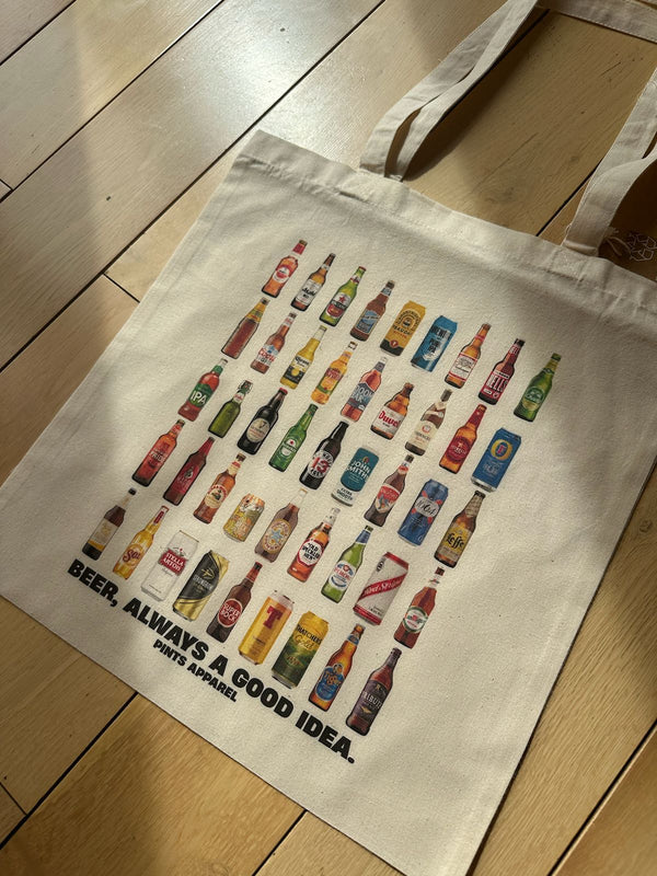 A-Z of Pints - Tote Bag