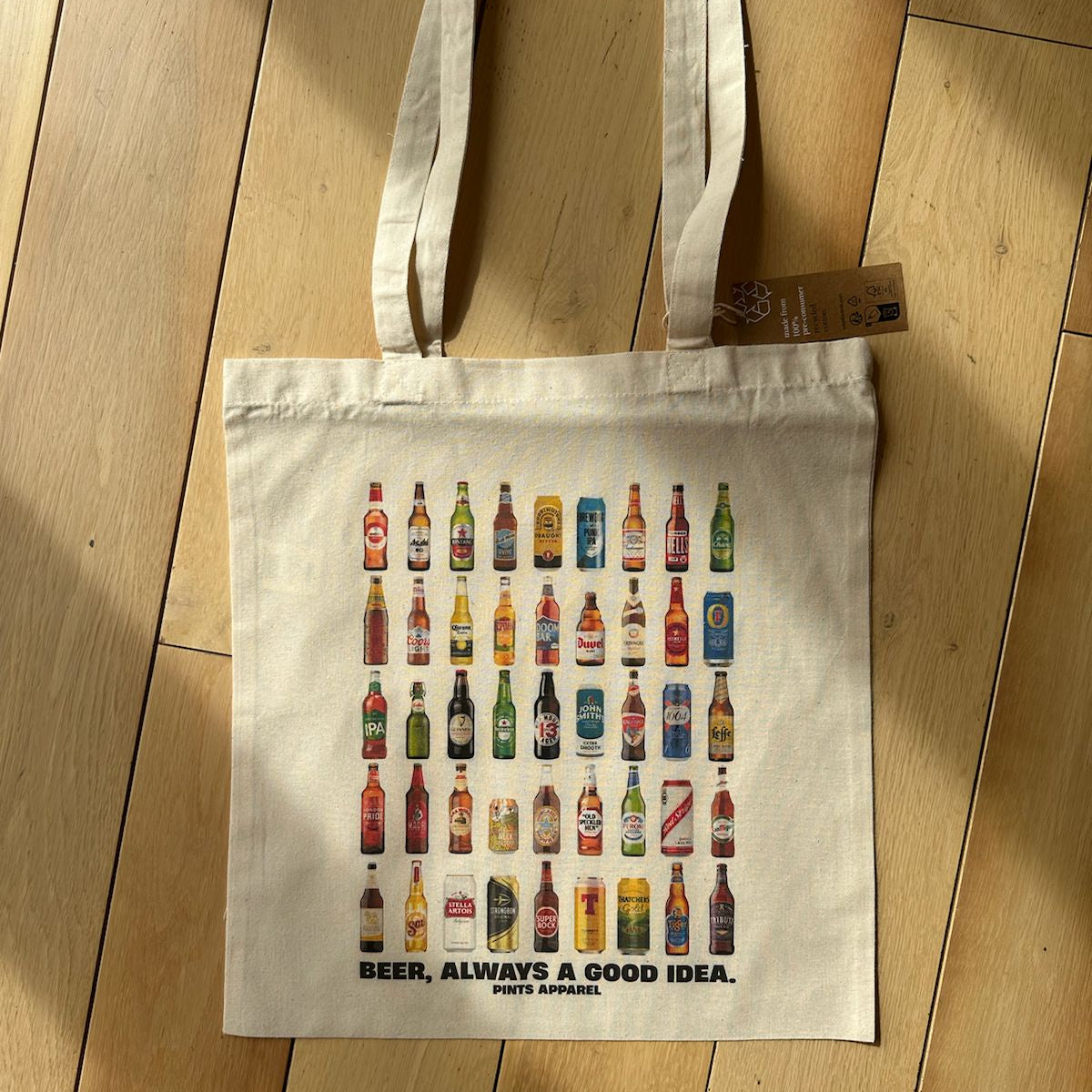 A-Z of Pints - Tote Bag