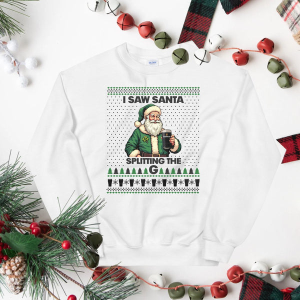 Santa Split the G | Sweatshirt