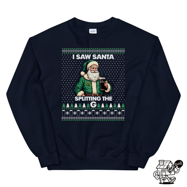 Santa Split the G | Sweatshirt