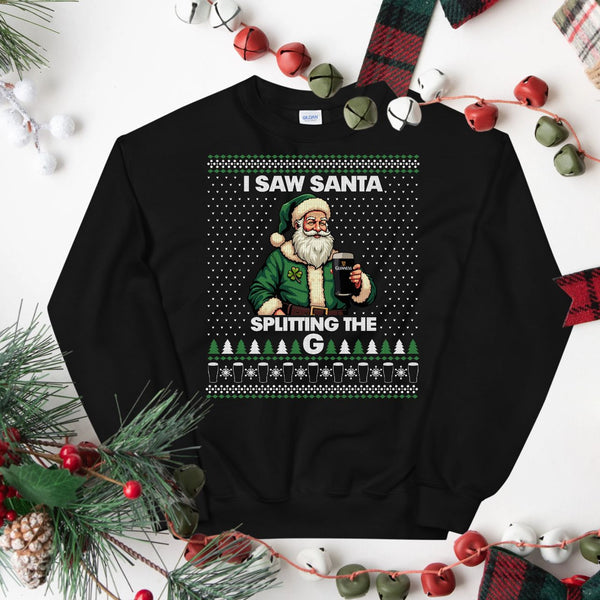 Santa Split the G | Sweatshirt