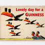 Lovely Day for a Guinness! RAF Toucan Vintage Guinness Poster