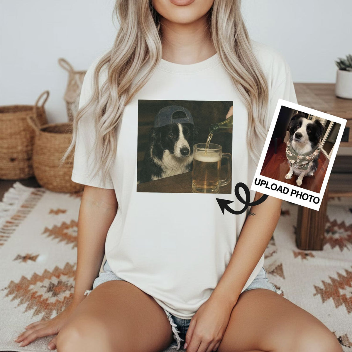 Custom Dog Beer Tee