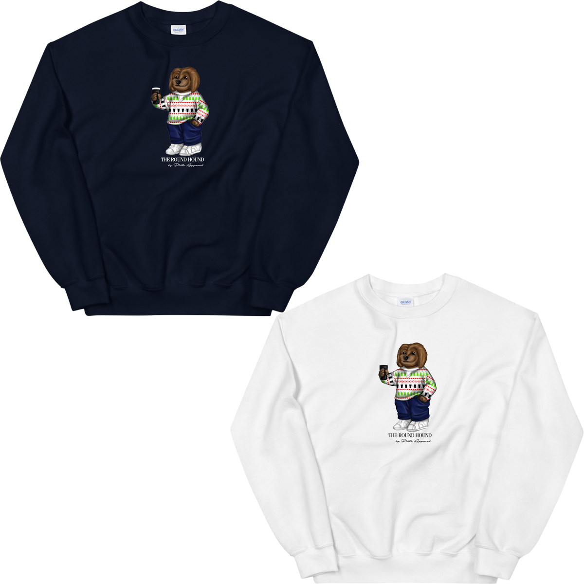 The Christmas Pint Hound | Sweatshirt