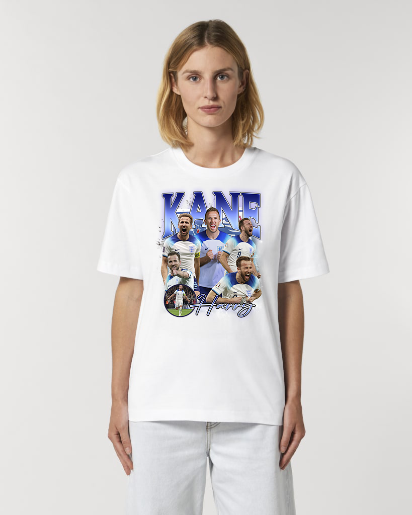 Custom England Football Bootleg T-Shirt