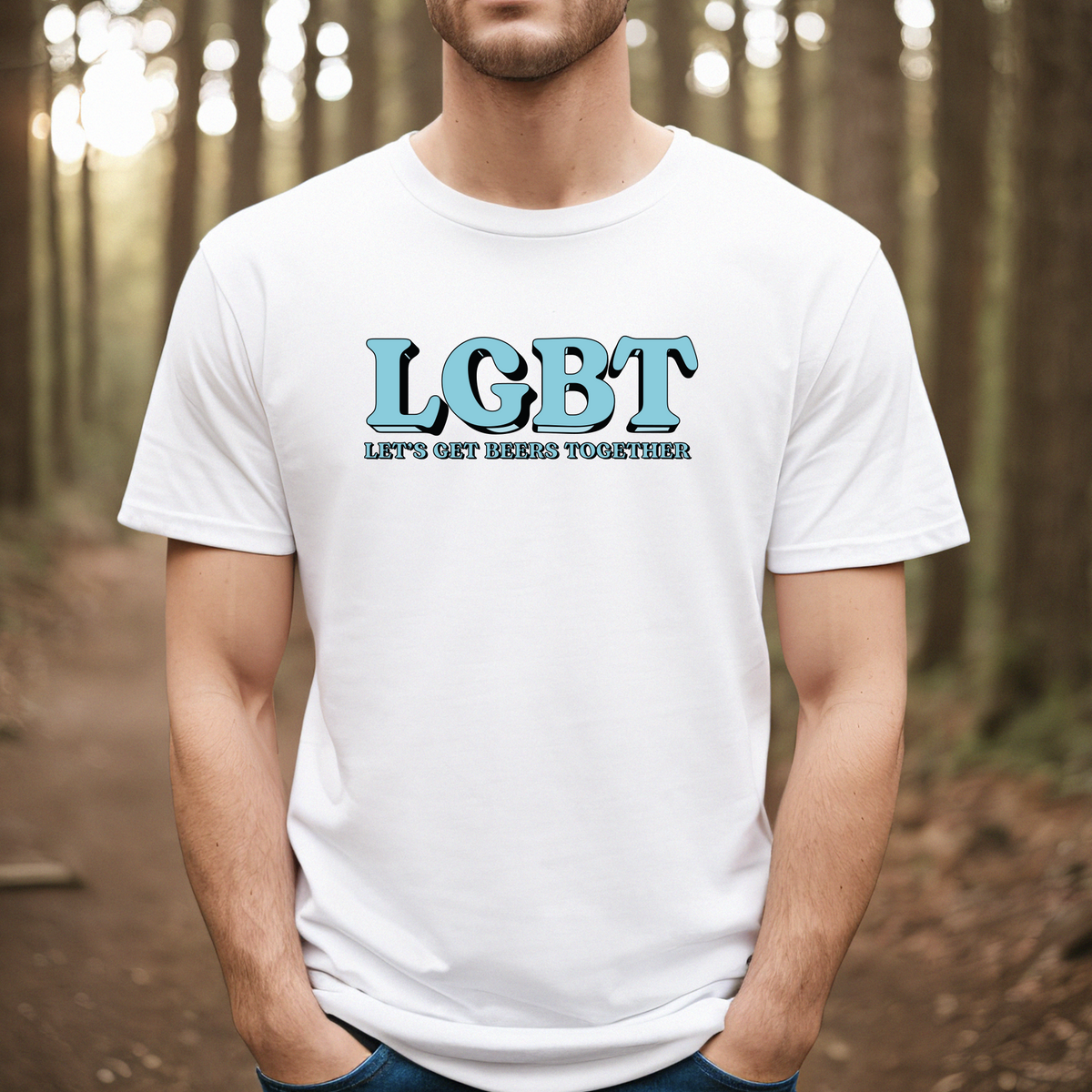 Let's Get Beers Together (LGBT) Tee