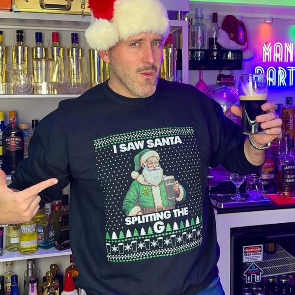 Santa Split the G | Sweatshirt