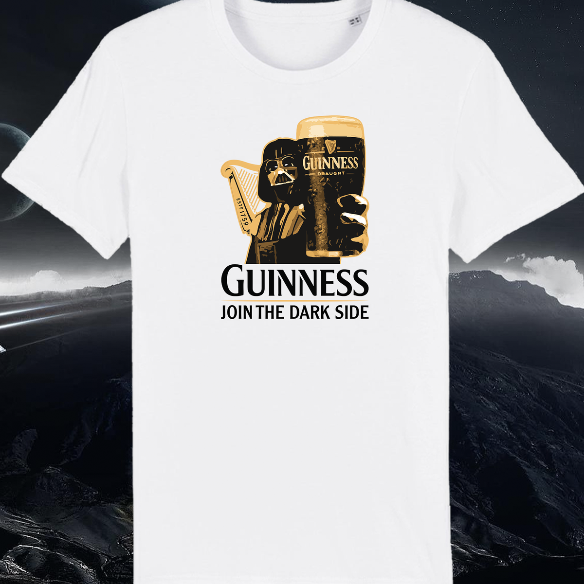 Join the Dark Side - Guinness Darth Vader Tee