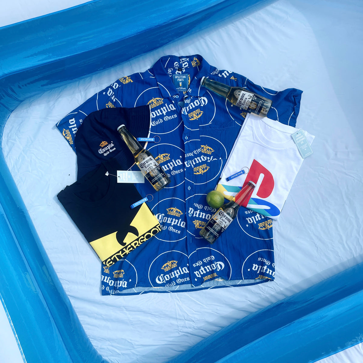 Coupla' Cold Ones Shirt - Blue