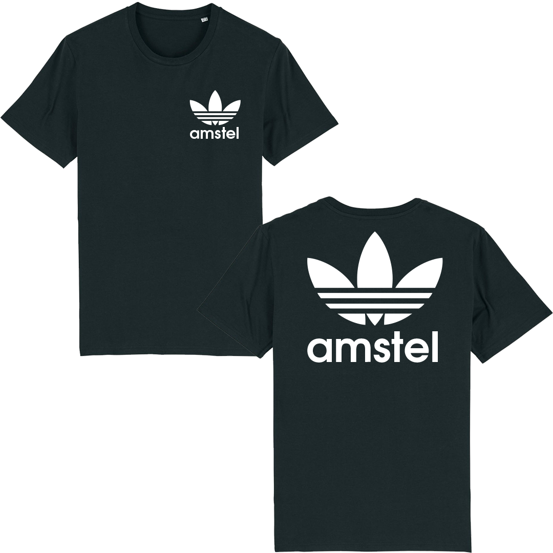 Amstel Tee | Pink / Black