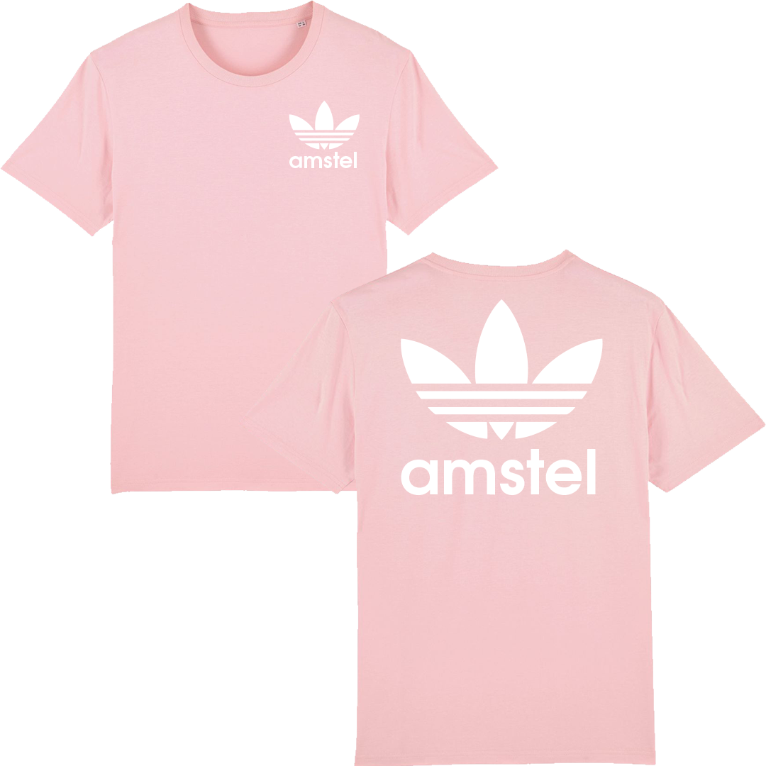 Amstel Tee | Pink / Black