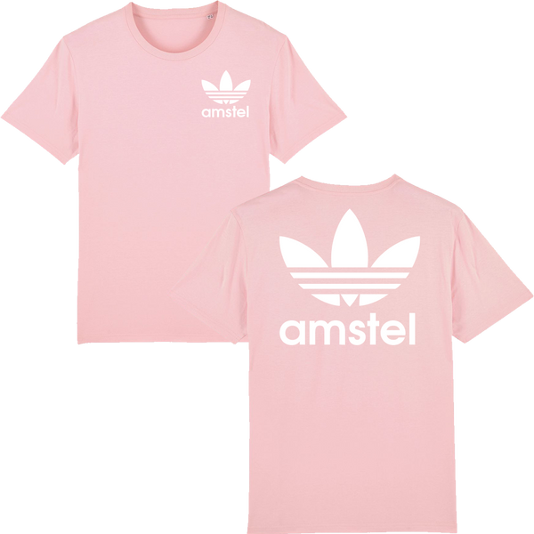 Amstel Tee | Pink / Black