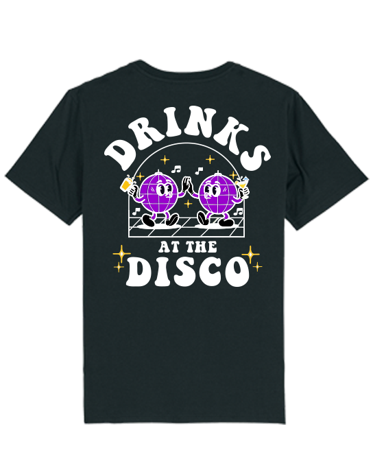 Drinks at the Disco Tee | Black