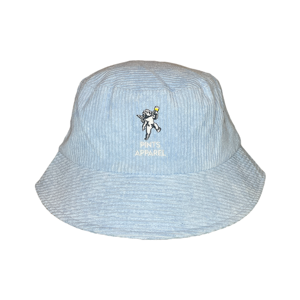 Baby Blue Cord Bucket Hat