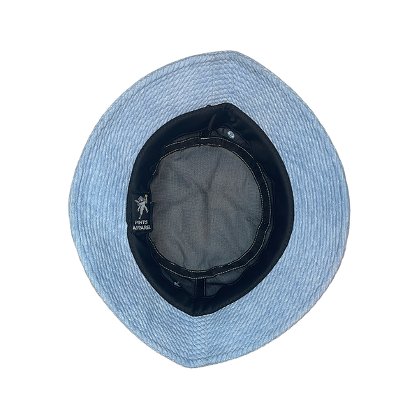 Baby Blue Cord Bucket Hat