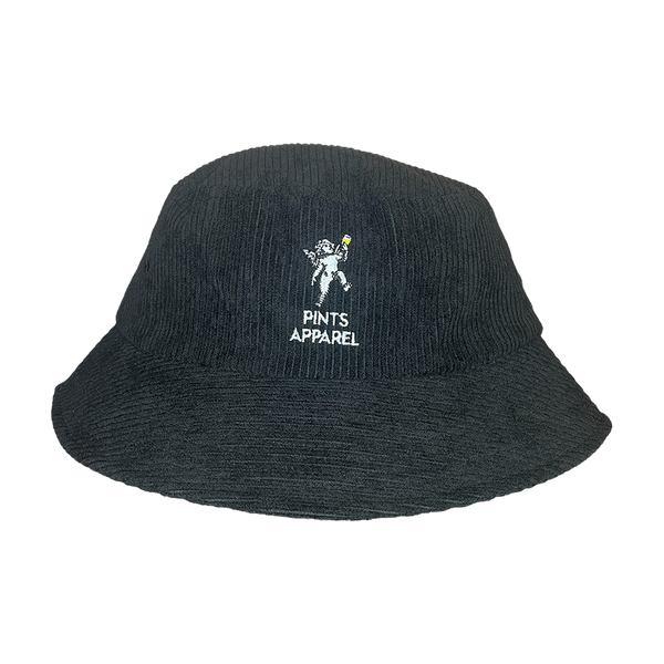 Black Cord Bucket Hat