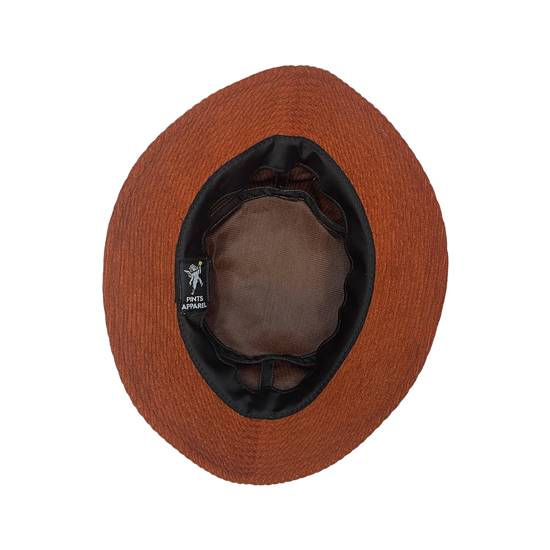 Brown Cord Bucket Hat