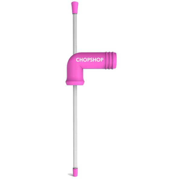 Chopshop Bottle Snorkel | Pink - Pints Apparel