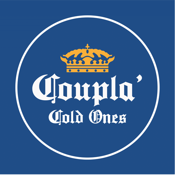 Coupla' Cold Ones Shirt - Blue - Pints Apparel