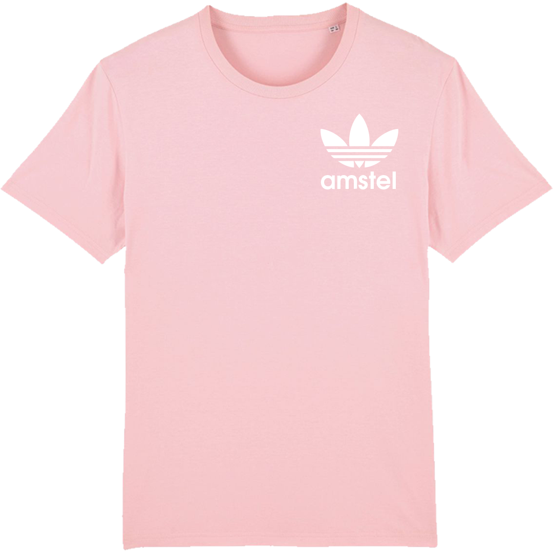 Amstel Tee | Pink / Black