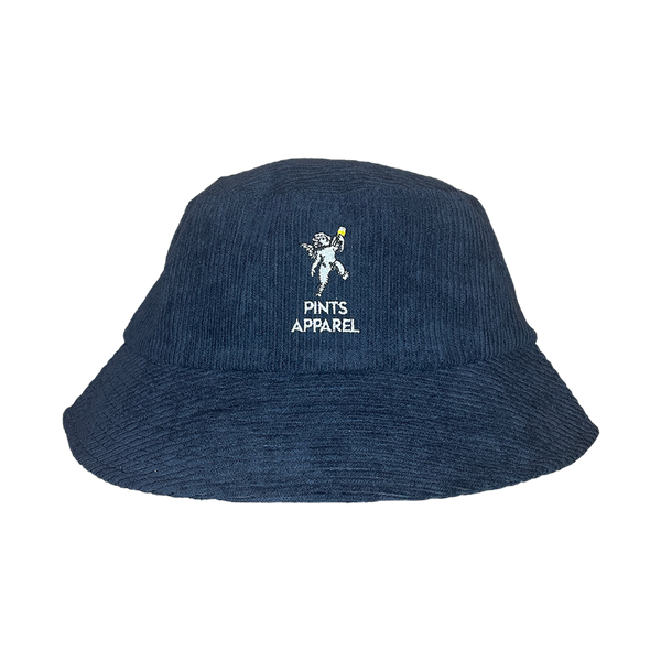 Navy Cord Bucket Hat