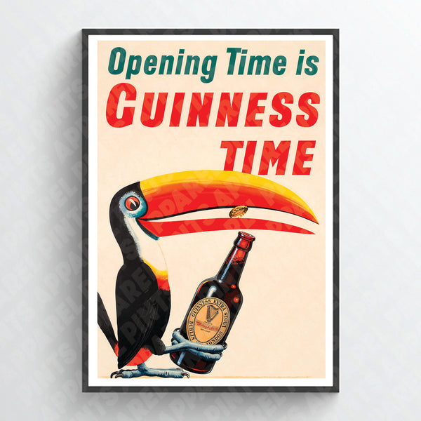 Opening Time is Guinness Time | Poster