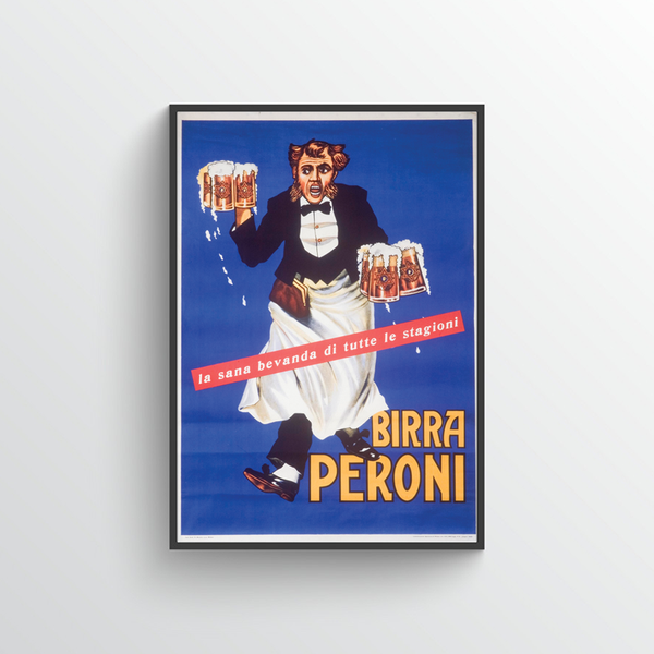 Peroni Vintage Poster - Pints Apparel